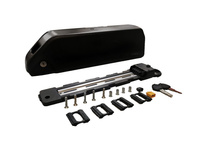 Akumulator Smart Bluetooth, bateria do roweru elektrycznego bidon 48V 15Ah 21700 Samsung 50G z ładowarką